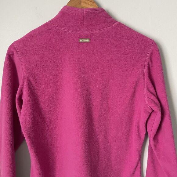 Columbia Sportswear Company Pink Heights Fleece Mock Neck Long Sleeve Small NWT - Picture 6 of 11